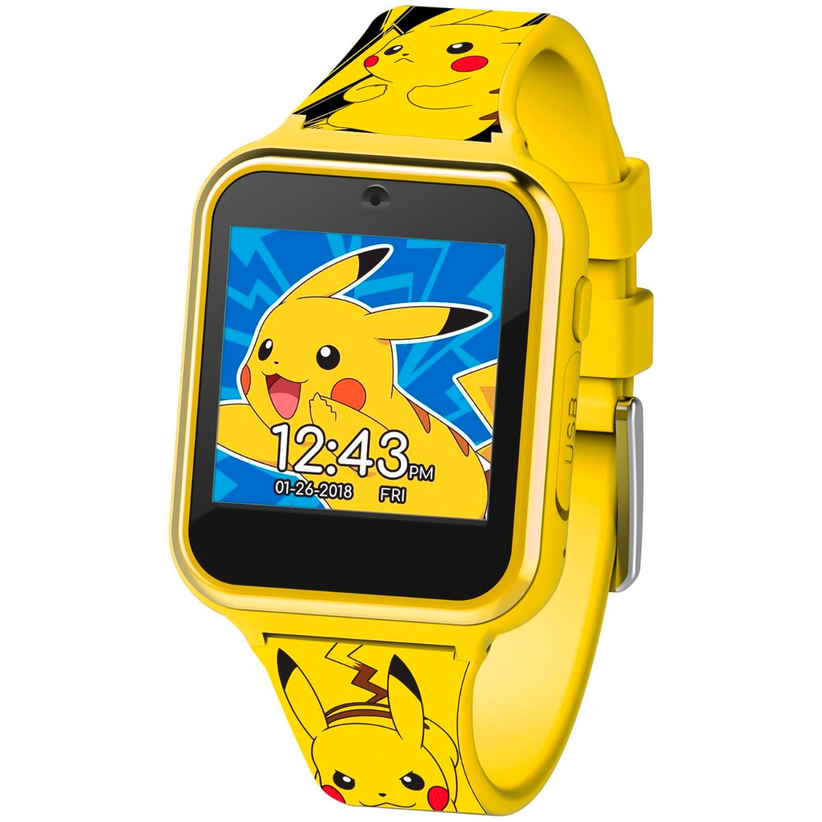 Andrew Halliday titel Økonomi Pokémon Smartwatch til børn | Gult design fra Accutime.