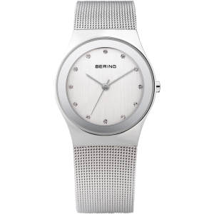 Bering - Classic dameur - Sølv/hvid