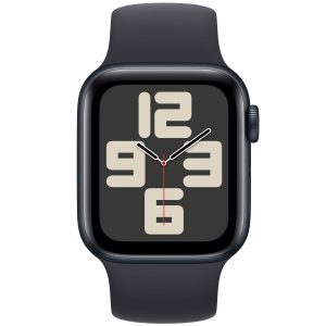 Apple Watch SE GPS 40mm Midnight Aluminium Sport Loop MRE03 - Unisex - 40 mm - Smartwatch - Digitalt/Smartwatch - Safirglas